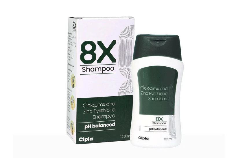 8X Shampoo 120ml (Pack of 2)