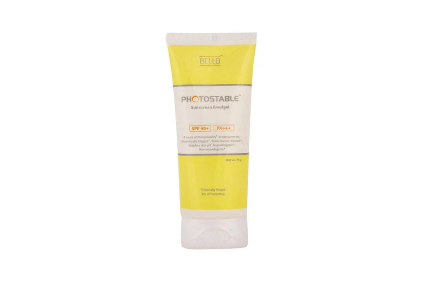 Bello New Photostable Sunscreen Emulgel SPF55+ 50gm