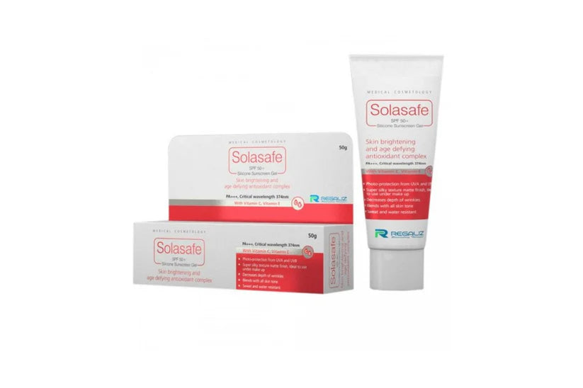 Solasafe SPF 50+ Silicon Sunscreen Gel 50gm